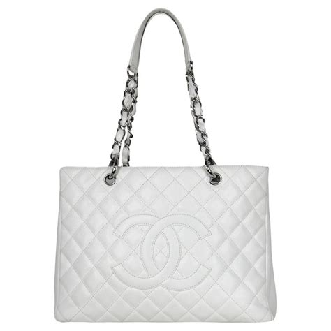 chanel 22 leather tote|white Chanel grand shopper tote.